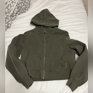 Lululemon full zip oversized scuba hoodie